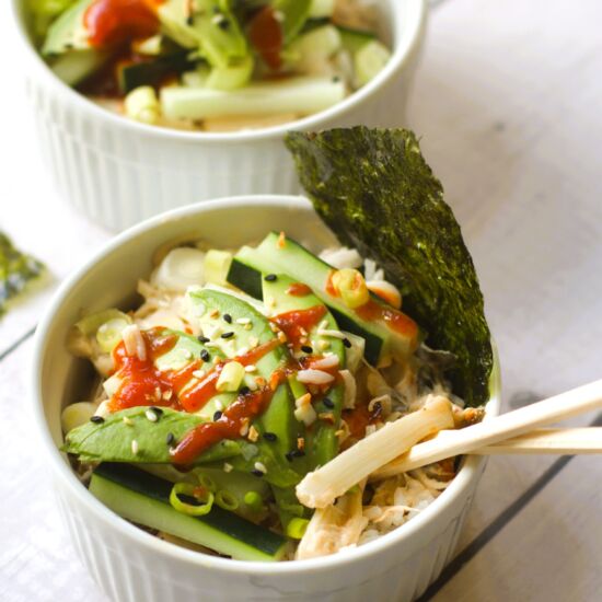 Easy Baked Sushi Roll - Recipe photo by Intentionally Eat
