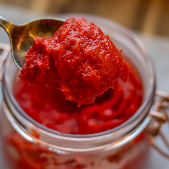 Red Pepper Paste - Recipe photo by Cooking Gorgeous