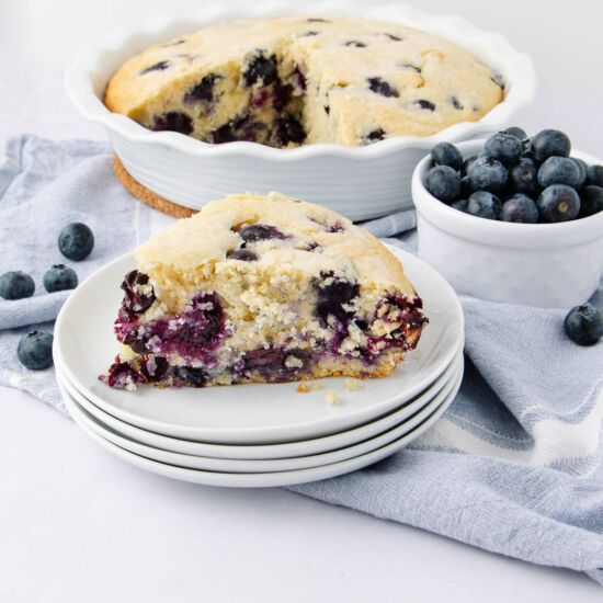 Sweet Blueberry Cornmeal Bread - Recipe photo by Intentional Hospitality