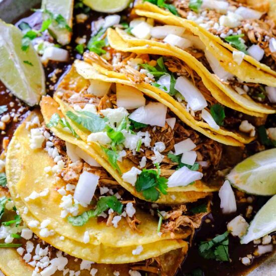 Easy Chicken Birria Tacos - Recipe photo by Fresh Cup of Joy