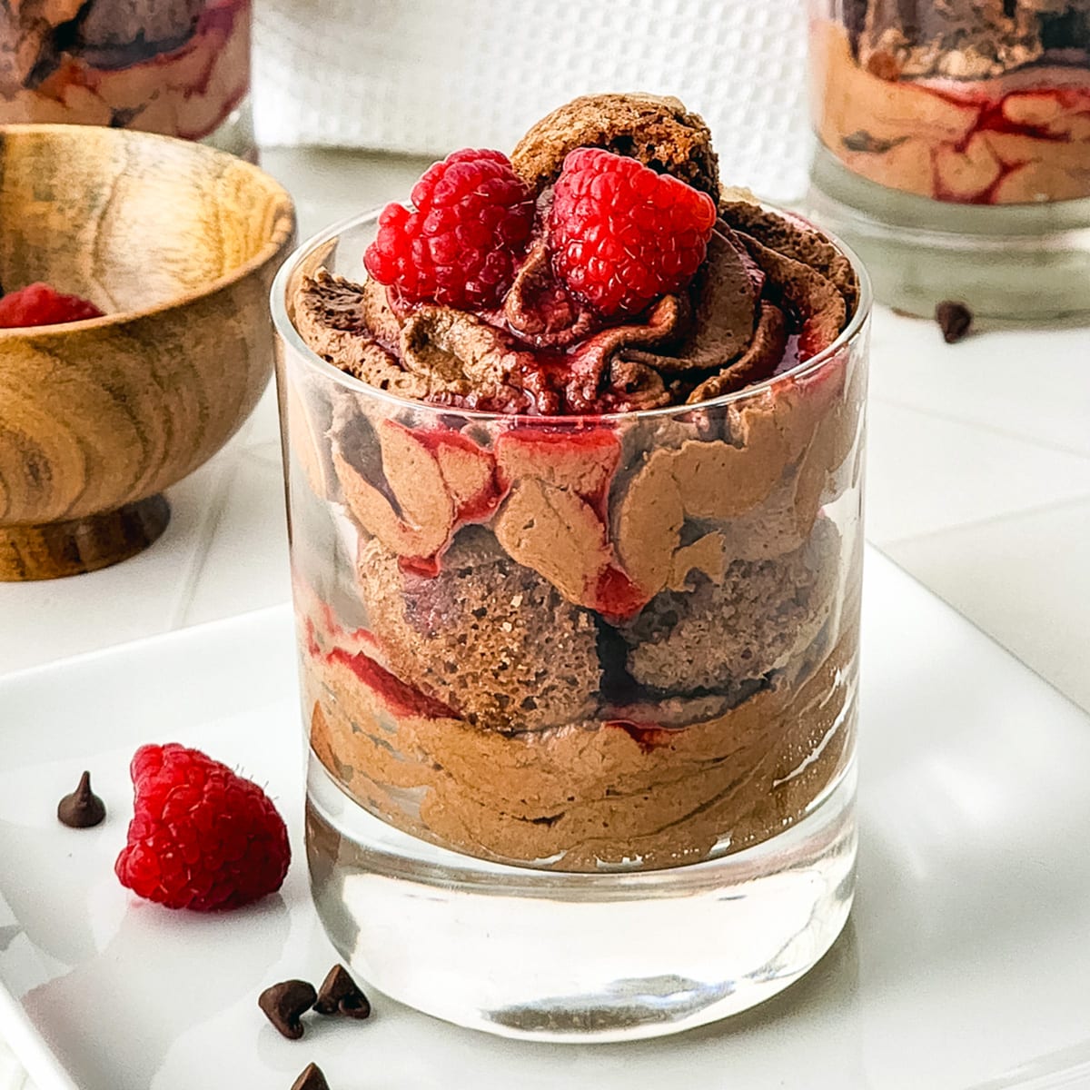 Raspberry Chocolate Parfait - Recipe photo by IrenaMacri