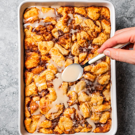 Cinnamon Roll Casserole - Recipe photo by diethood