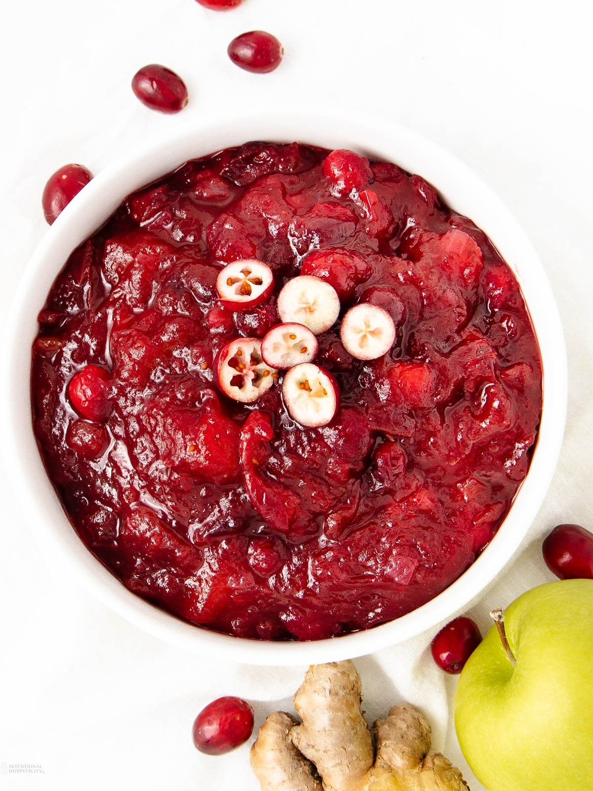 Cranberry Chutney - Recipe photo by Intentional Hospitality