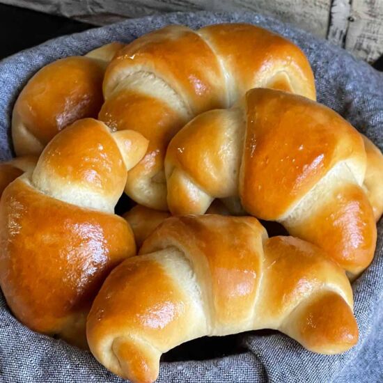 Homemade Crescent Rolls - Recipe photo by dontsweattherecipe