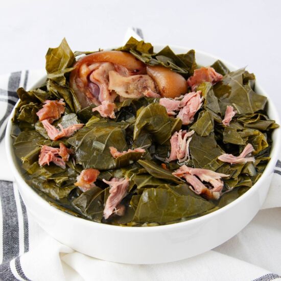Crock Pot Collard Greens - Recipe photo by Intentional Hospitality