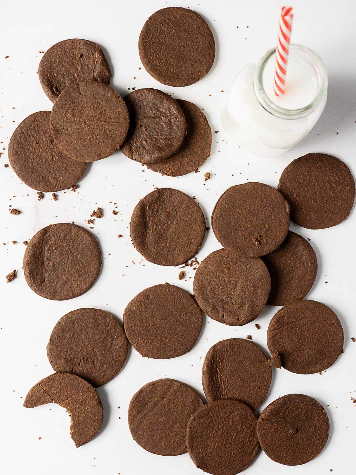 Gluten Free Chocolate Wafer Cookies - Recipe photo by peelwithzeal