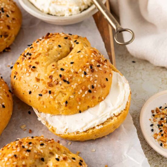 Greek Yogurt Bagels - Recipe photo by livingchirpy