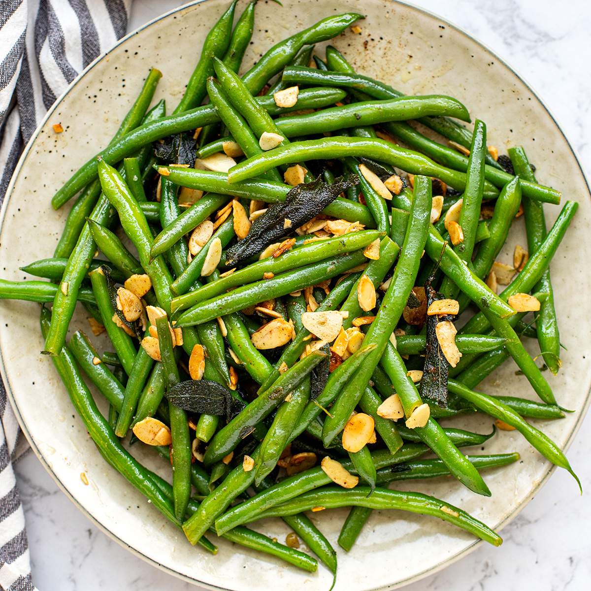 Green Beans Almondine - Recipe photo by IrenaMacri