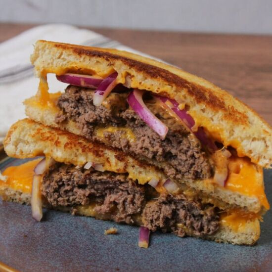Grilled Cheese Burger - Recipe photo by thecandidcooks