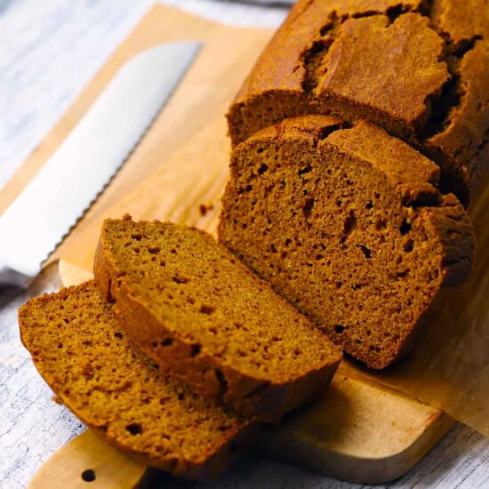 Healthy Pumpkin Bread - Recipe photo by bowlofdelicious