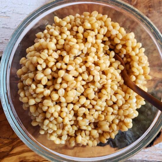 How to Cook Wheat Berries - Recipe photo by Intentionally Eat