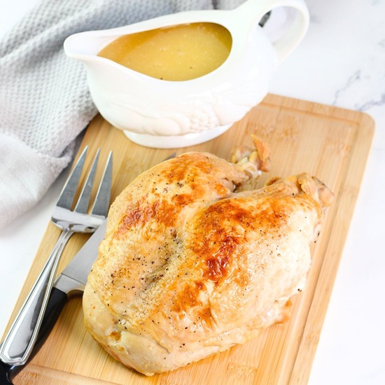 Instant Pot Turkey Breast and Gravy - Recipe photo by nowcookthis