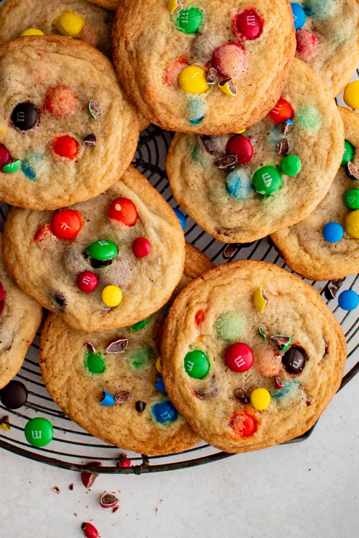 M&M Cookies - Recipe photo by TheSaltyMarshmallow