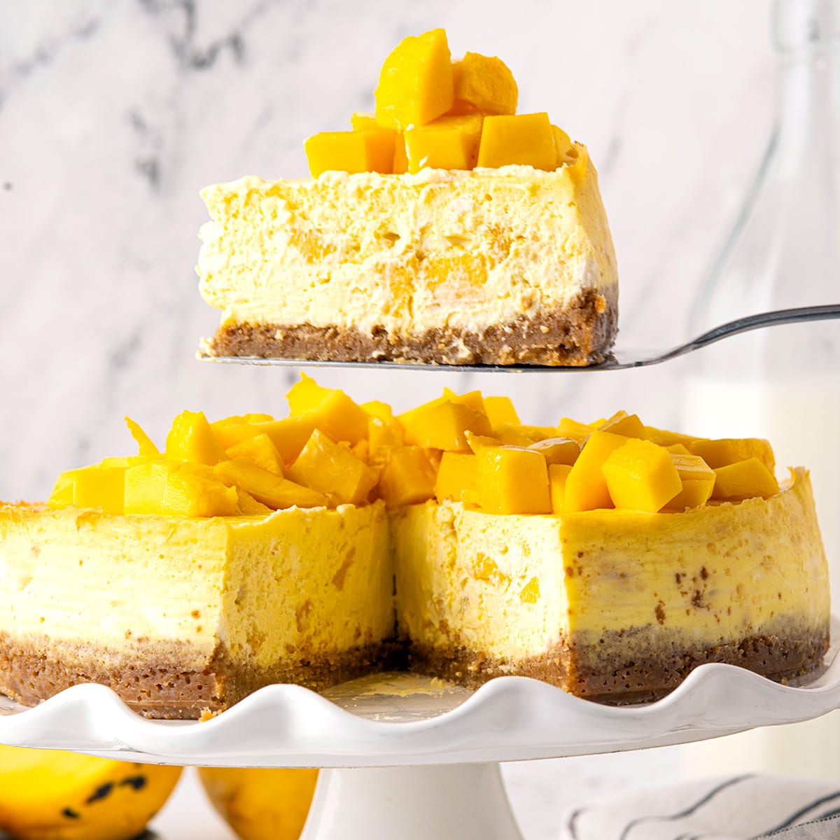Mango Cheesecake - Recipe photo by IrenaMacri