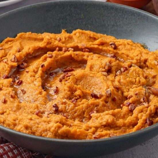 Savory Mashed Sweet Potatoes - Recipe photo by practical southern cooking