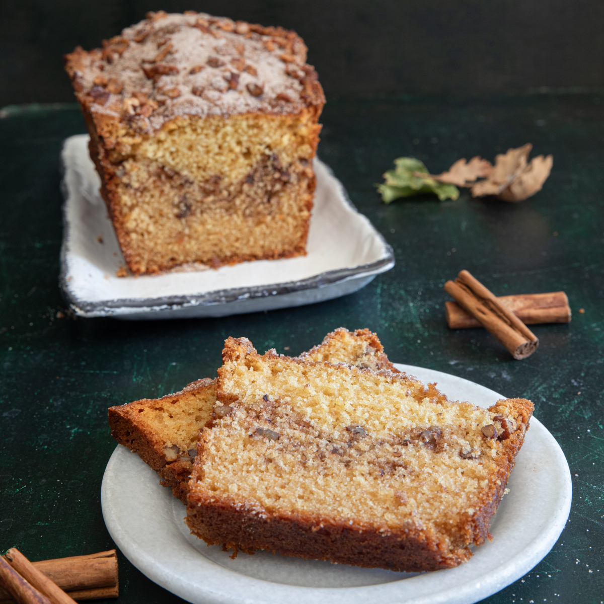 Pecan Cinnamon Swirl Bread - Recipe photo by an italian in my kitchen