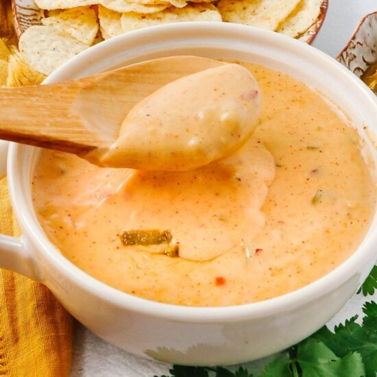 Queso Dip - Recipe photo by Intentional Hospitality