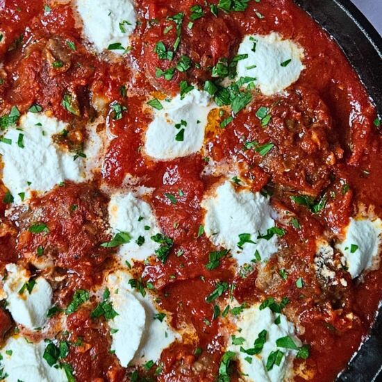 Ricotta Meatballs in Marinara Sauce - Recipe photo by Megans meals