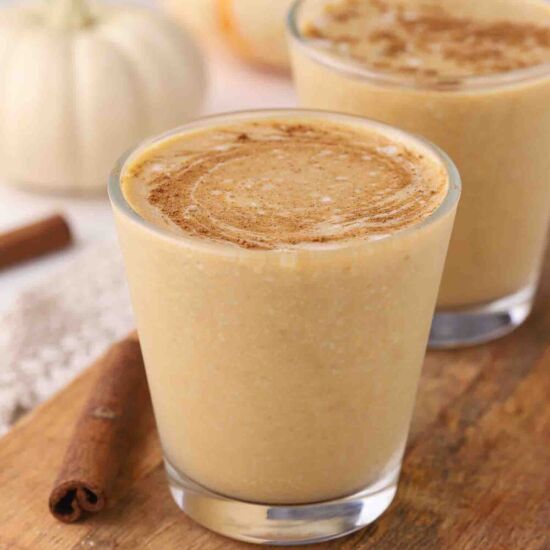 Pumpkin Vanilla Smoothie - Recipe photo by oatmealwithafork