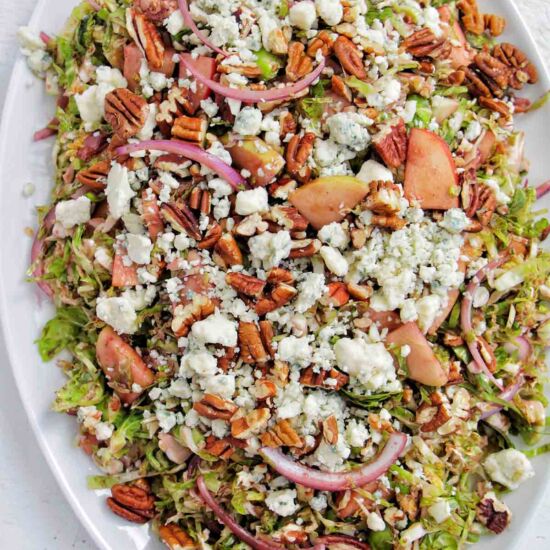 Brussel Sprout Salad - Recipe photo by homebodyeats