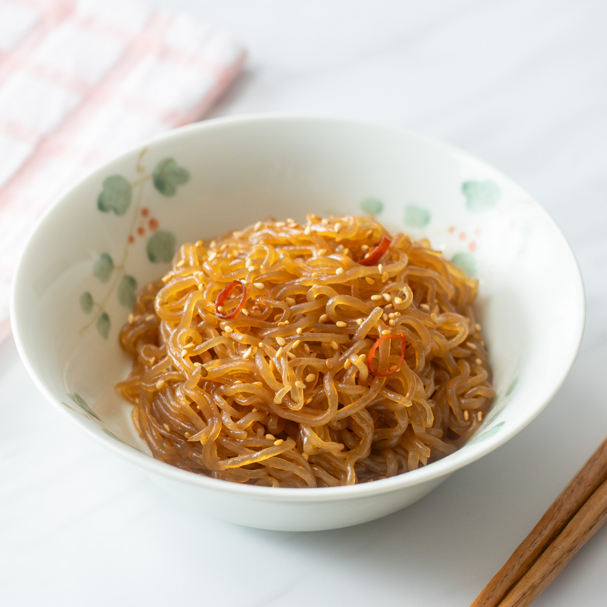 Shirataki Amakarani - Recipe photo by Umami Pot