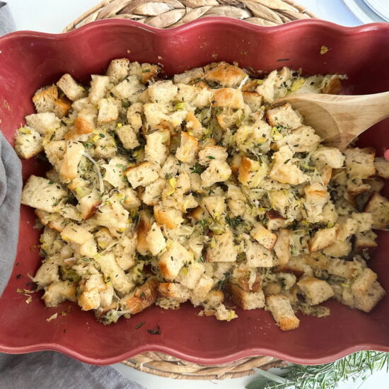 Simple Sourdough Stuffing - Recipe photo by Nictastingspoon