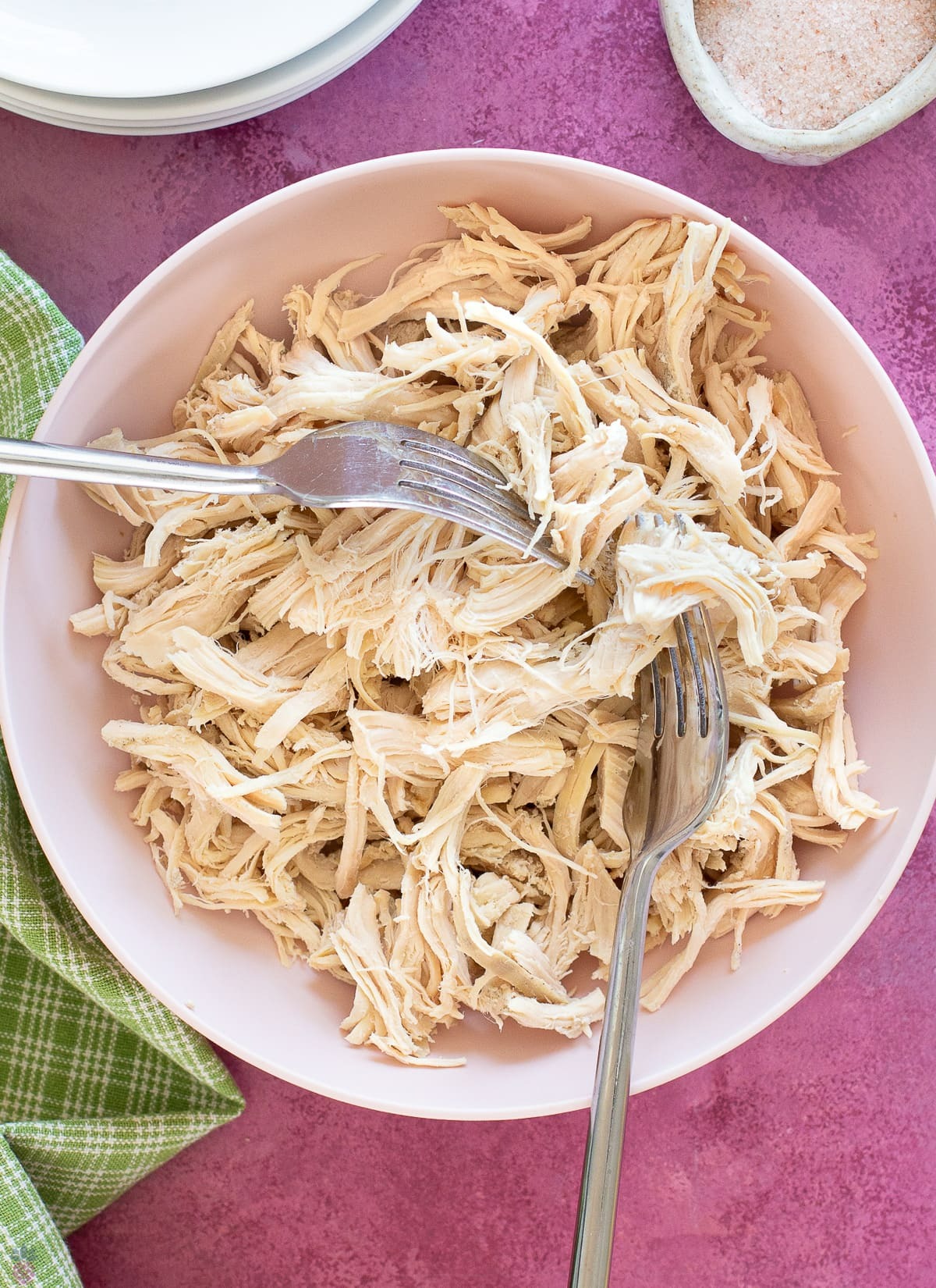 Crock Pot Shredded Chicken - Recipe photo by Intentional Hospitality