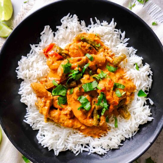 Red Chicken Curry Slow Cooker - Recipe photo by Fresh Cup of Joy