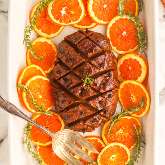 Smoky Vegan Ham - Recipe photo by oohlalaitsvegan