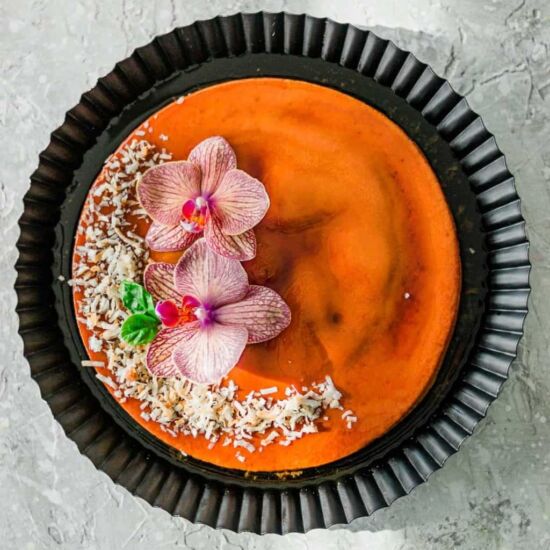 Coconut Flan (Flan de Coco) - Recipe photo by A Latin Flair