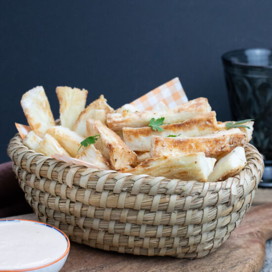 Yuca Fries in the Air Fryer - Recipe photo by Little Nomads Recipes