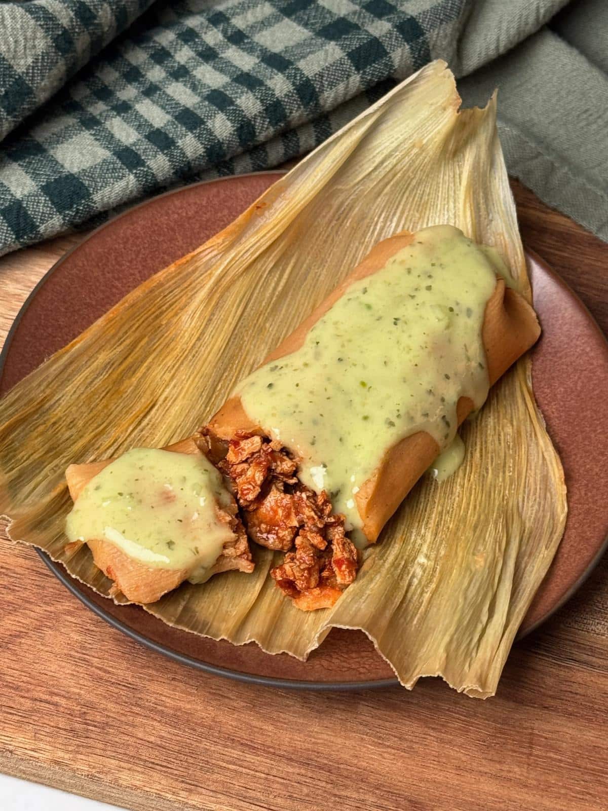 Vegan Tamales - Recipe photo by serenetrail