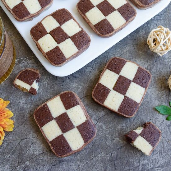 Checkerboard Cookies - Recipe photo by MildN