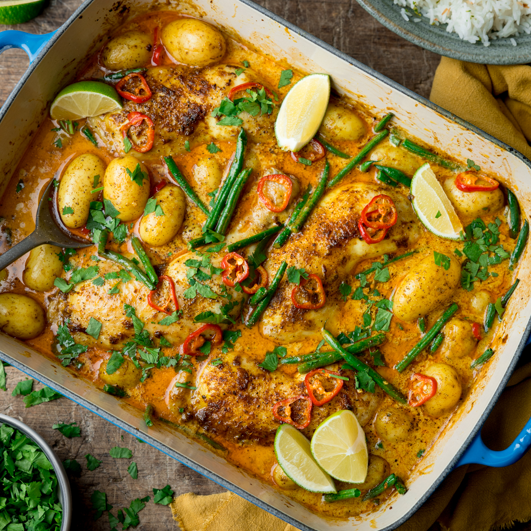 Chicken and Potato Curry - Recipe photo by KitchenSanctuary
