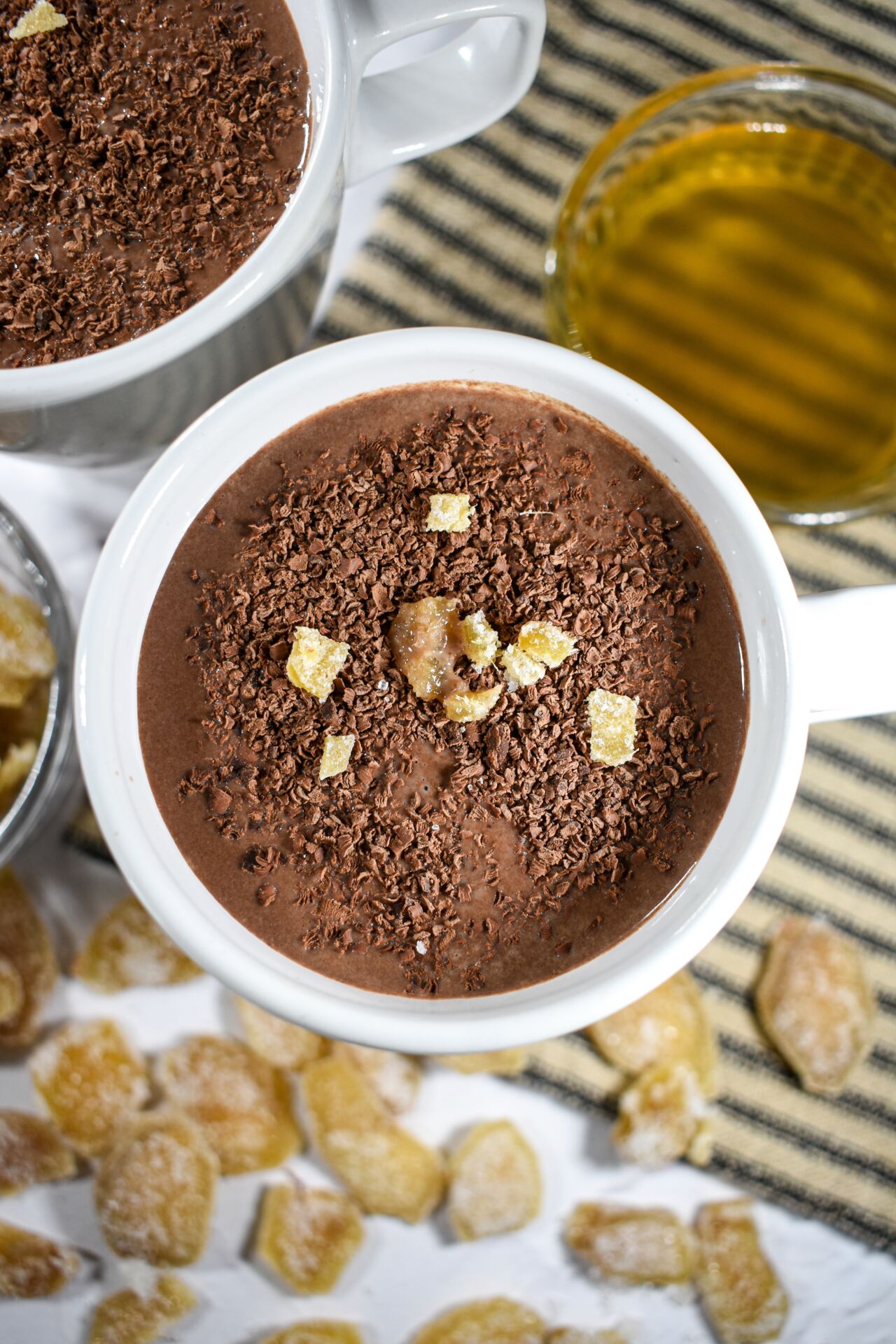 Ginger Hot Chocolate - Recipe photo by bastecutfold