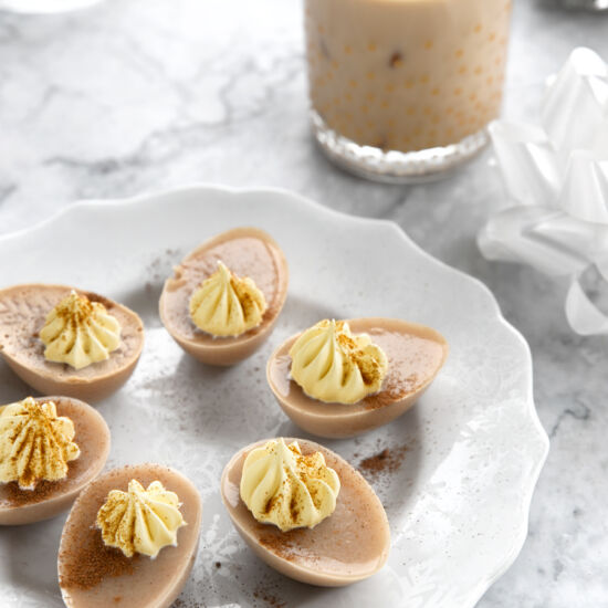 Deviled Eggnog Jello Shots - Recipe photo by BitterSweet