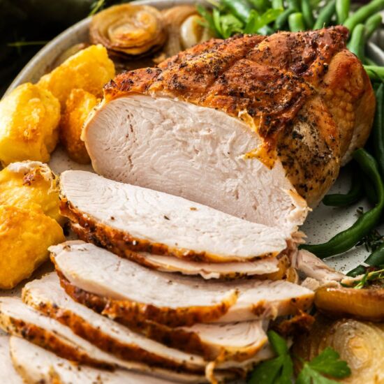 Dry Brine Roasted Turkey Breast - Recipe photo by itsnotcomplicatedrecipes