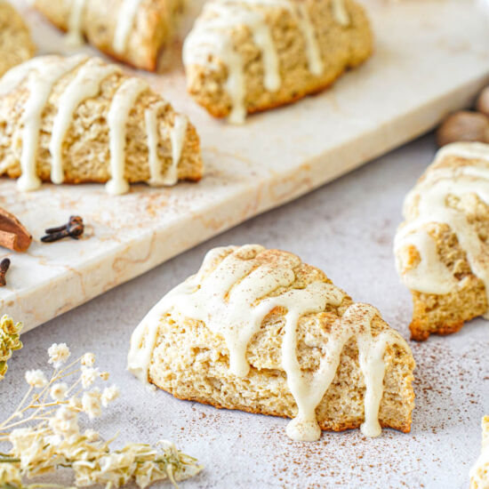 Eggnog Scones - Recipe photo by TaraMCTable