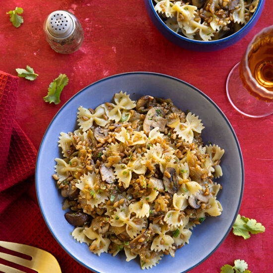 Emmer Varnishkes - Recipe photo by BitterSweet