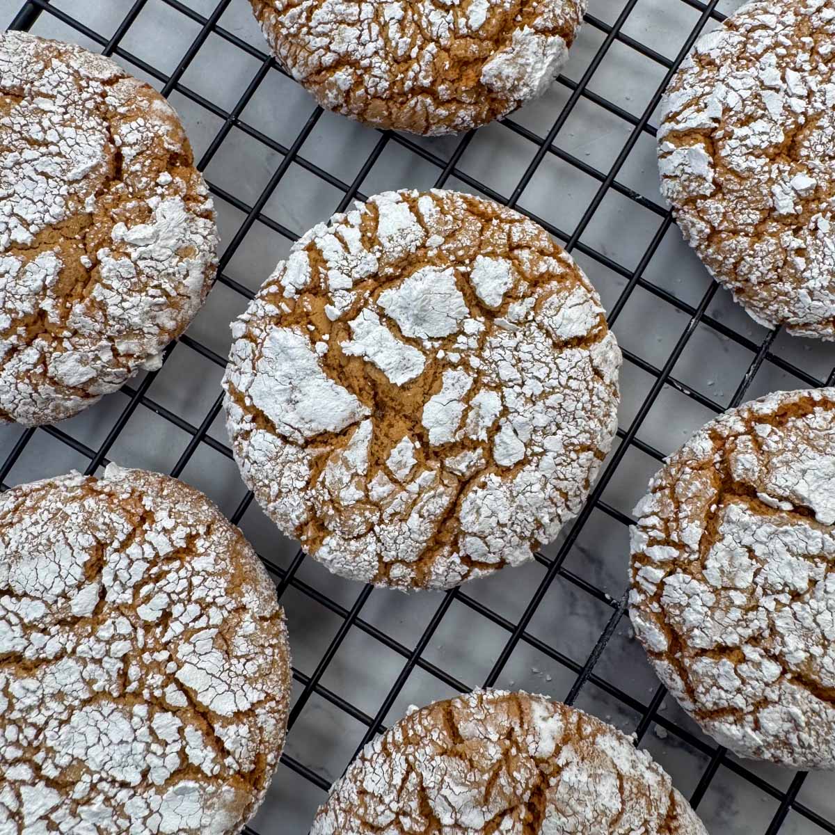 Gingerbread Crinkle Cookies - Recipe photo by NextLevelBaker