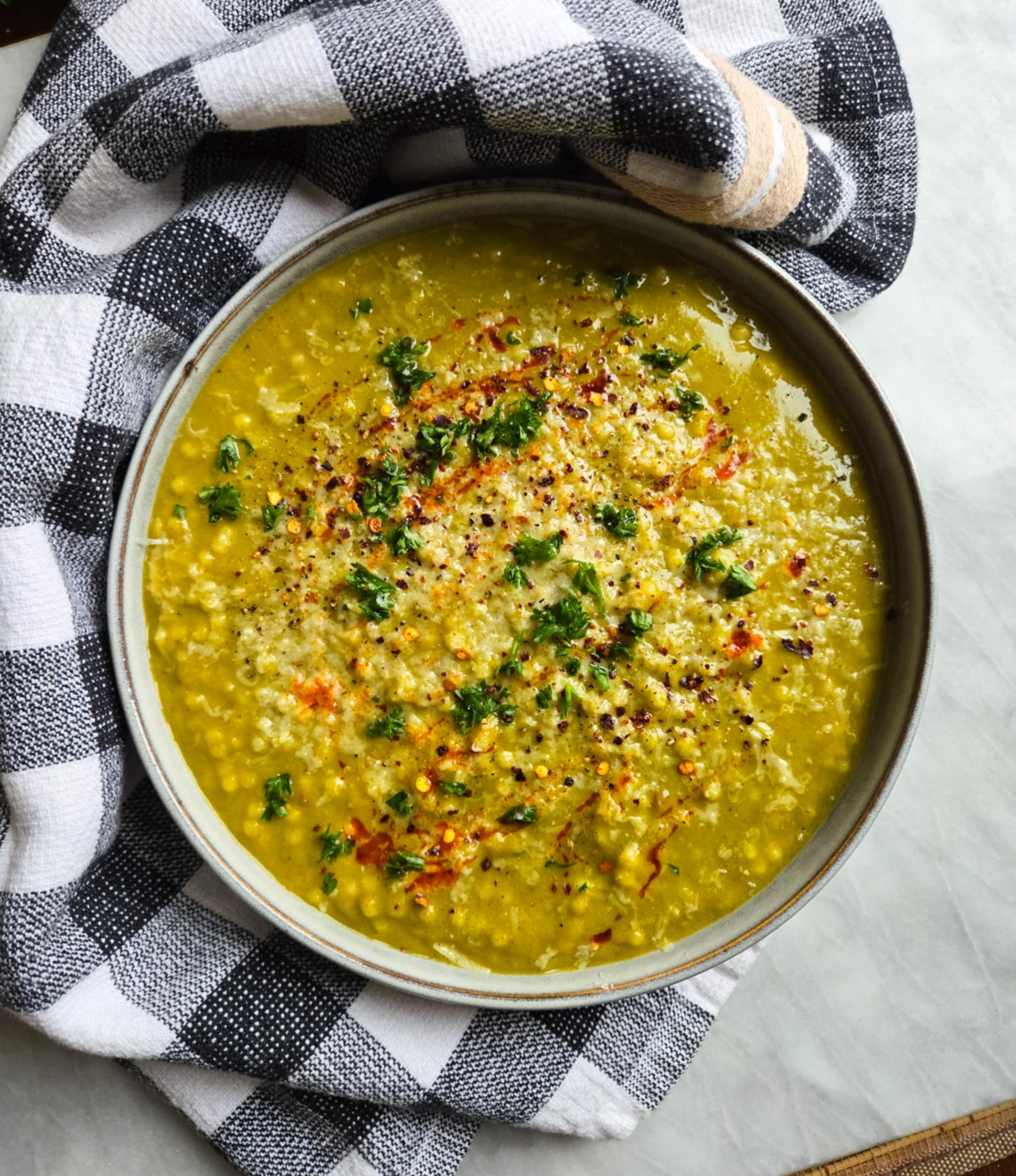 Green Pastina - Recipe photo by the_happy_veg