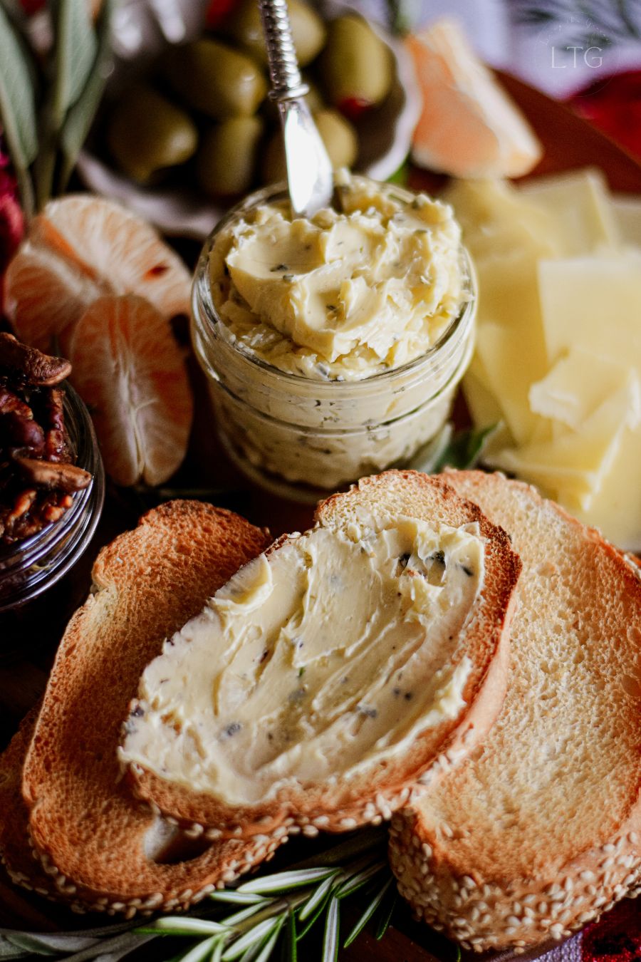 Holiday Butter Board - Recipe photo by LivingtheGourmet