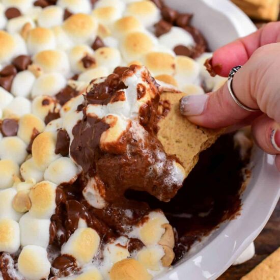 Hot Chocolate Cheesecake Dip - Recipe photo by WillCookForSmiles