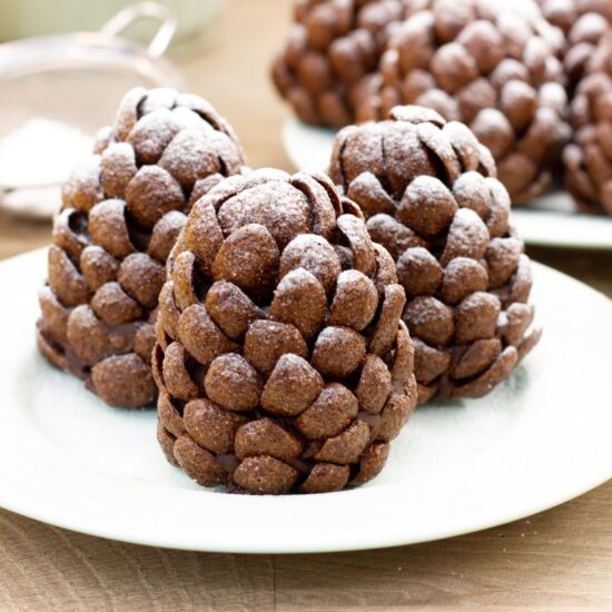 Chocolate Pinecones - Recipe photo by mecooks.com