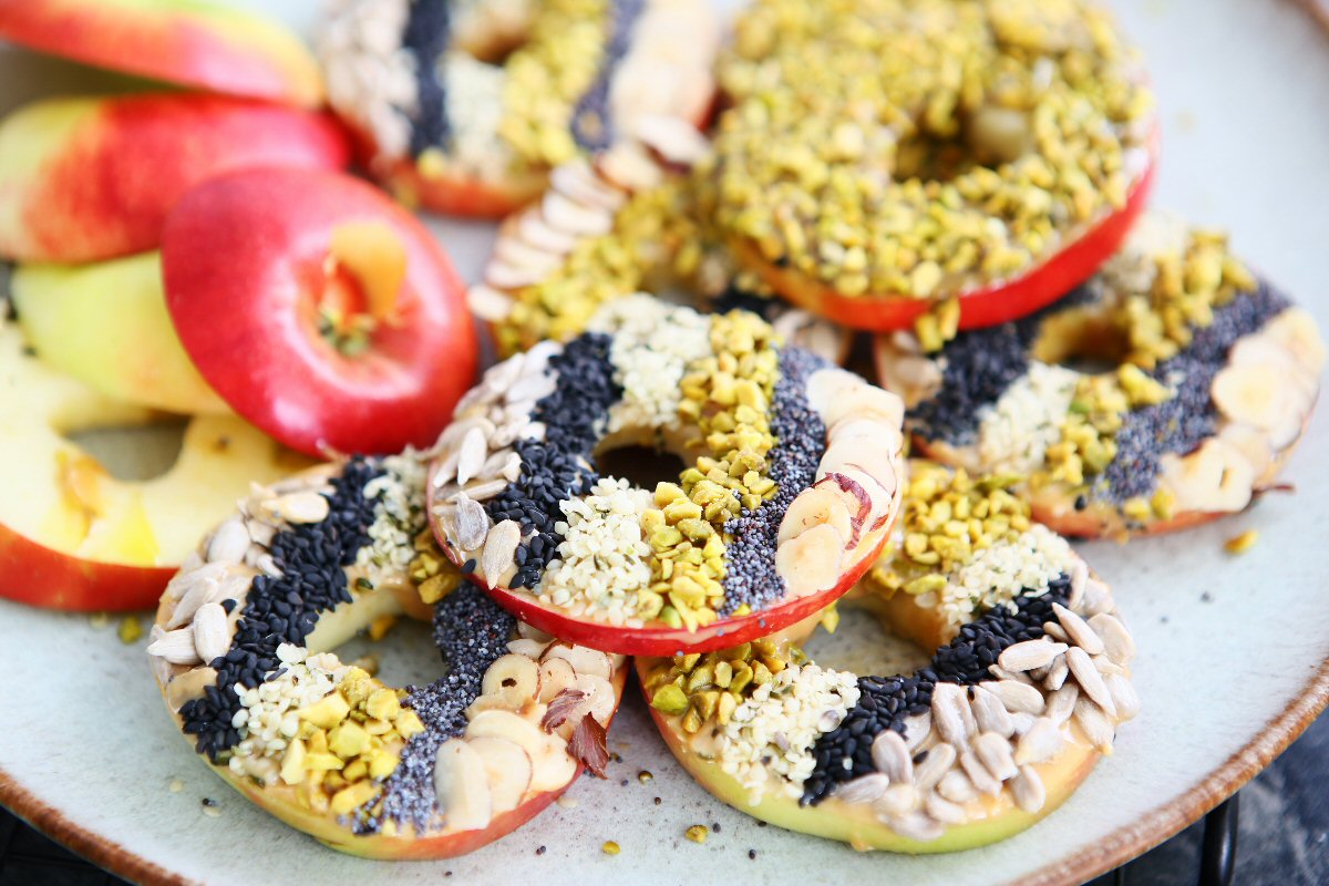 Seedy Apple Rings - Recipe photo by angiesrecipes
