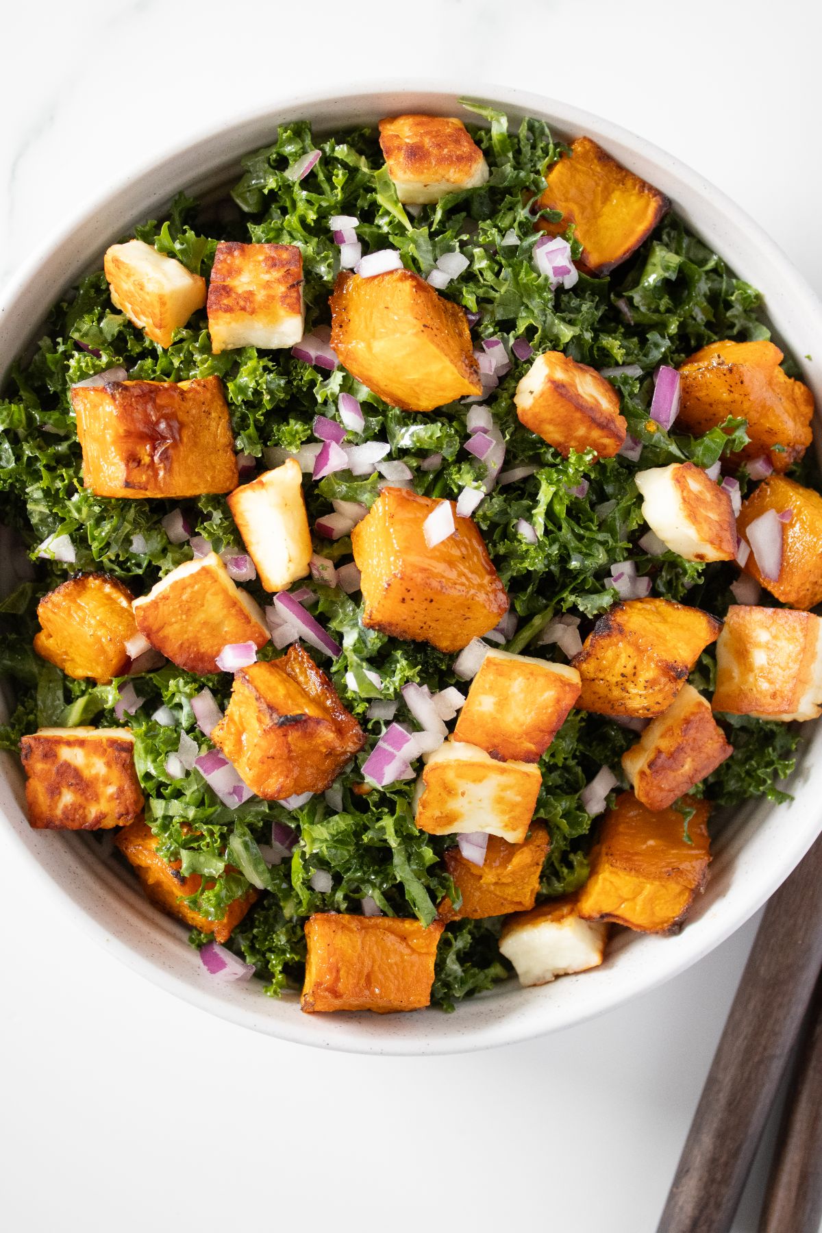 Kale and Pumpkin Salad - Recipe photo by itsnotcomplicatedrecipes