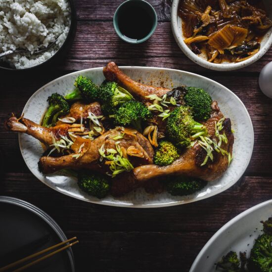 Korean-Style Duck in Wine Sauce - Recipe photo by ImmigrantsTable
