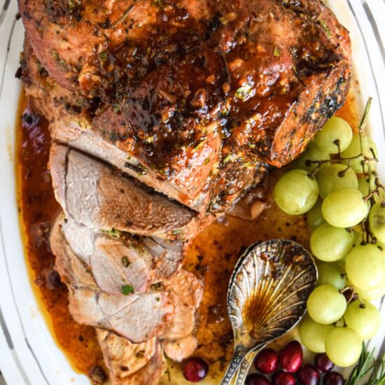 Roasted Pork Shoulder with Glaze - Recipe photo by LivingtheGourmet