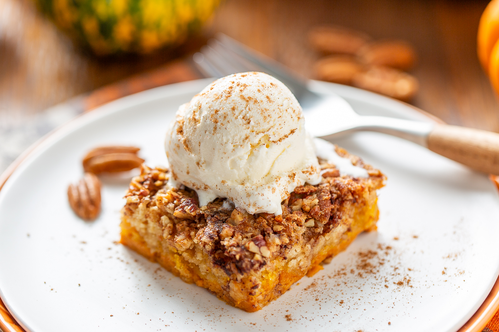 Pumpkin Dump Cake - Recipe photo by Savingroomfordessert