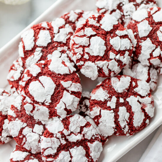 Red Velvet Crinkle Cookies - Recipe photo by Savingroomfordessert